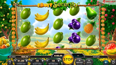 Игровой автомат Fruit Serenity  играть бесплатно